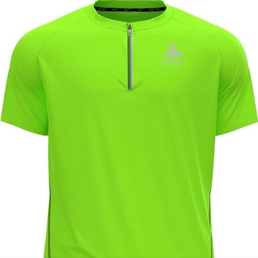 ODLO OEKO-TEK High Visibility Cycling Jersey - Size XL